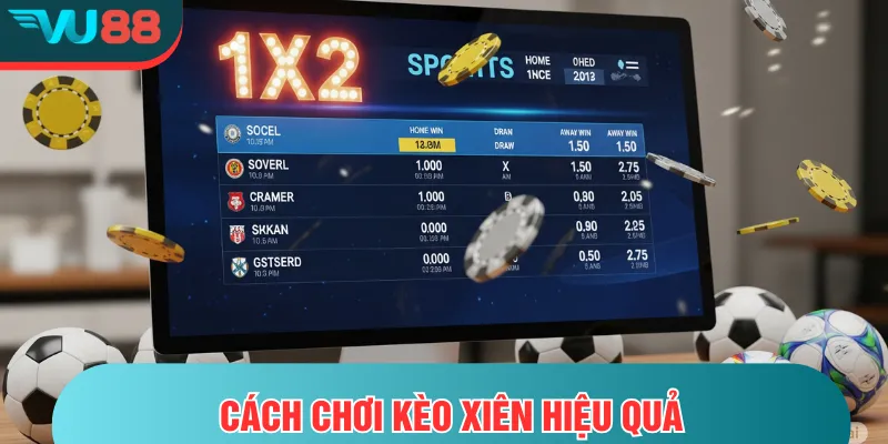 Cách Chơi Kèo Xiên – Bí Quyết Cược Bóng Sinh Lợi Cao Cách chơi kèo xiên hiệu quả giúp người mới dễ thắng lớn