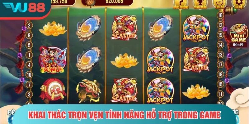 Khung Giờ Nổ Hũ – Thời Điểm Vàng, Dễ Trúng Thưởng Lớn Khai thác trọn vẹn tính năng hỗ trợ trong game