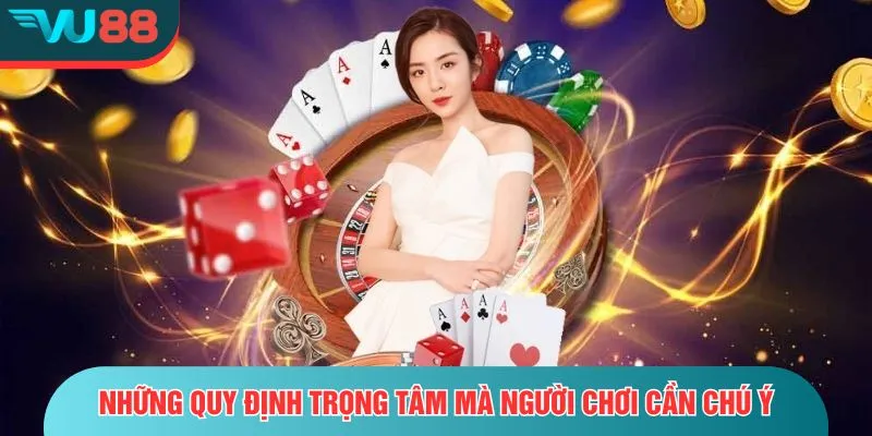 Điều Khoản Và Điều Kiện VU88 Những quy định trọng tâm mà người chơi cần chú ý