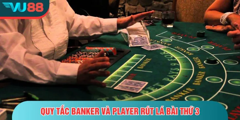 Chinh Phục Baccarat VU88 – Cuộc Đấu Trí Cực Căng Thẳng Quy tắc Banker và Player rút lá bài thứ 3